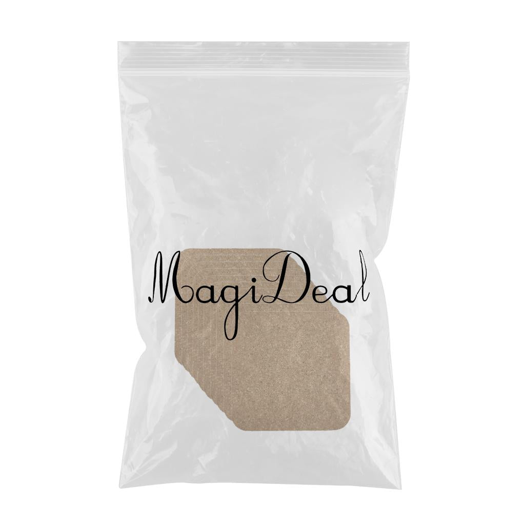 Drink Coasters Set Of 10 Square Coaster Tea Coffee Cup Mat Home Table Decor