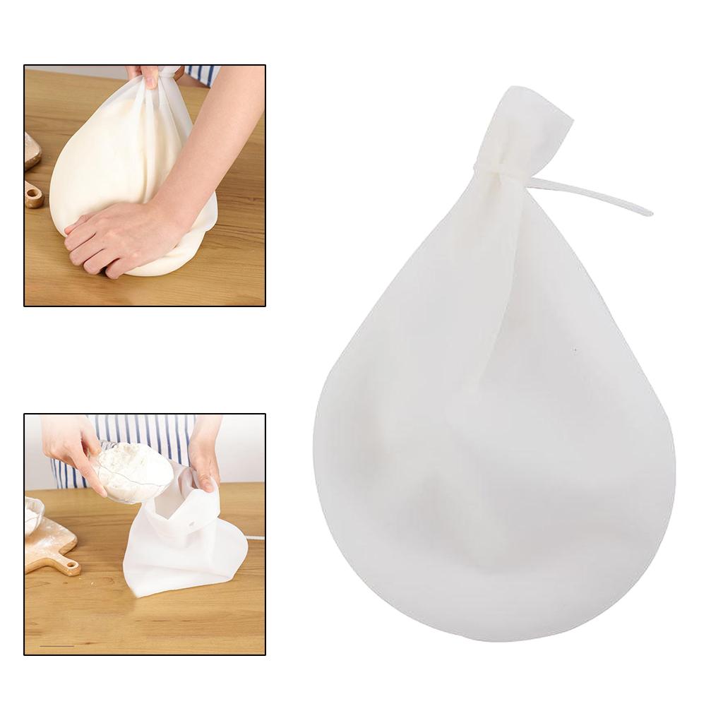 Non Stick Silicone Kneading Dough Bag Versatile Bread Pastry Dough Mixer Large