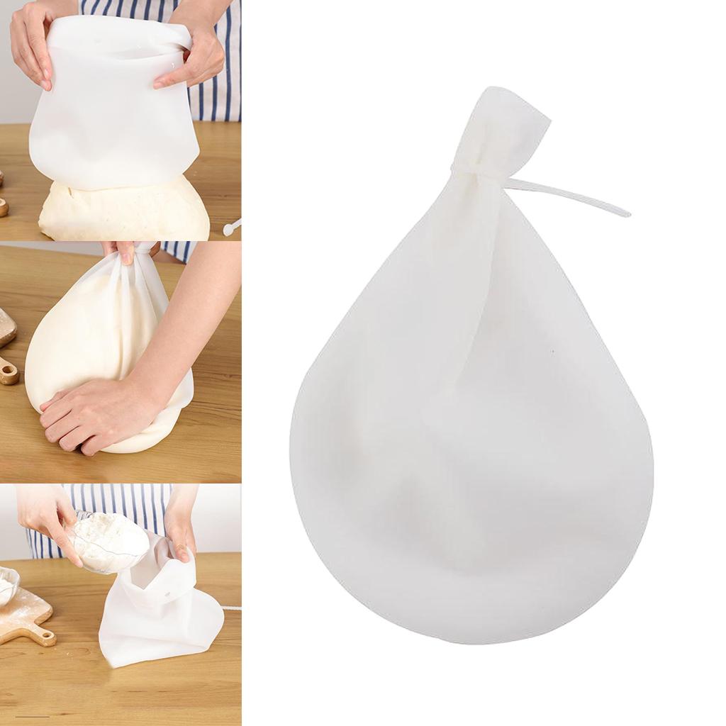 Non Stick Silicone Kneading Dough Bag Versatile Bread Pastry Dough Mixer Small