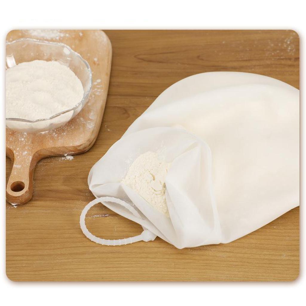 Non Stick Silicone Kneading Dough Bag Versatile Bread Pastry Dough Mixer Small