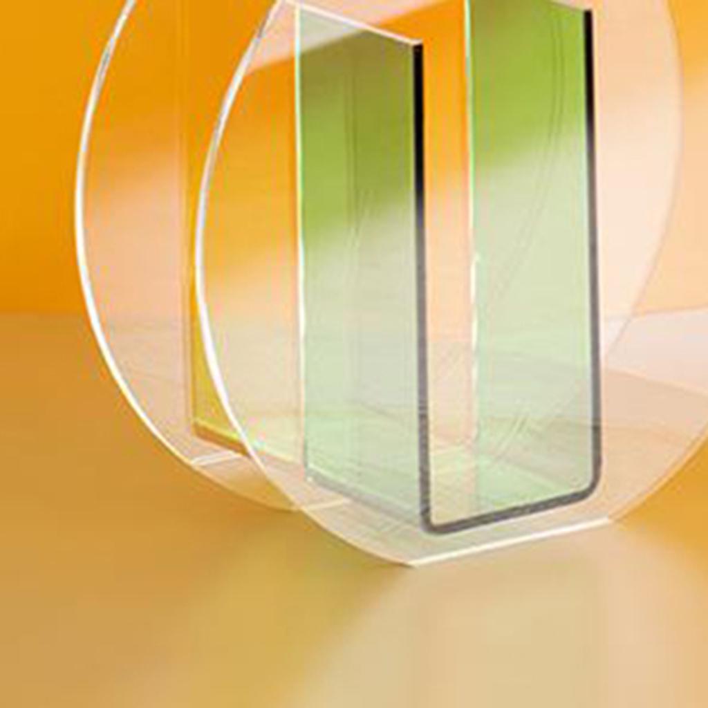 Acrylic Vase Flower Planter Pots Container Home Garden Decoration Style 1