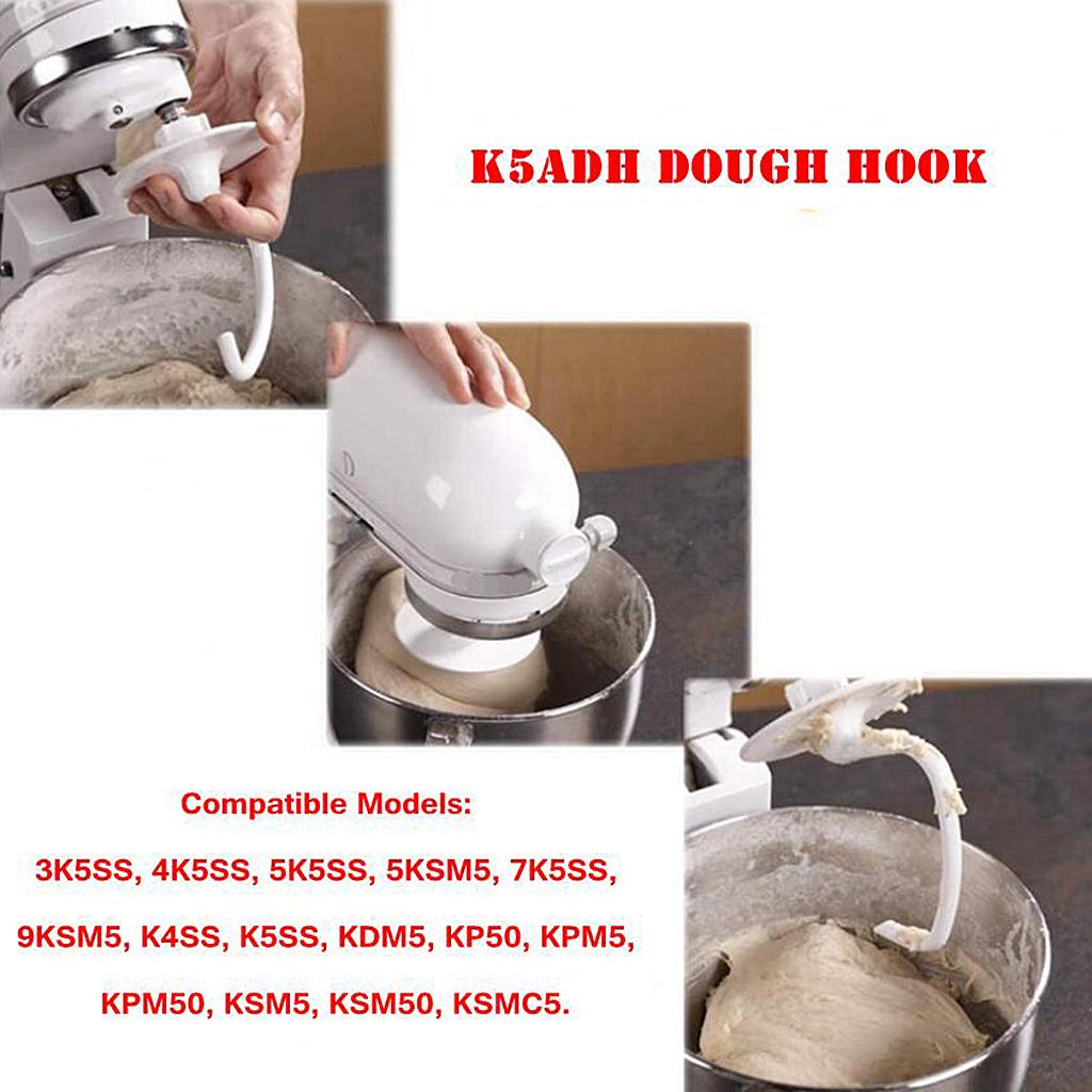 Stand Mixer K5ADH Dough Hook Attachment Spare Parts For 5K5SS 9KSM5 Mixer
