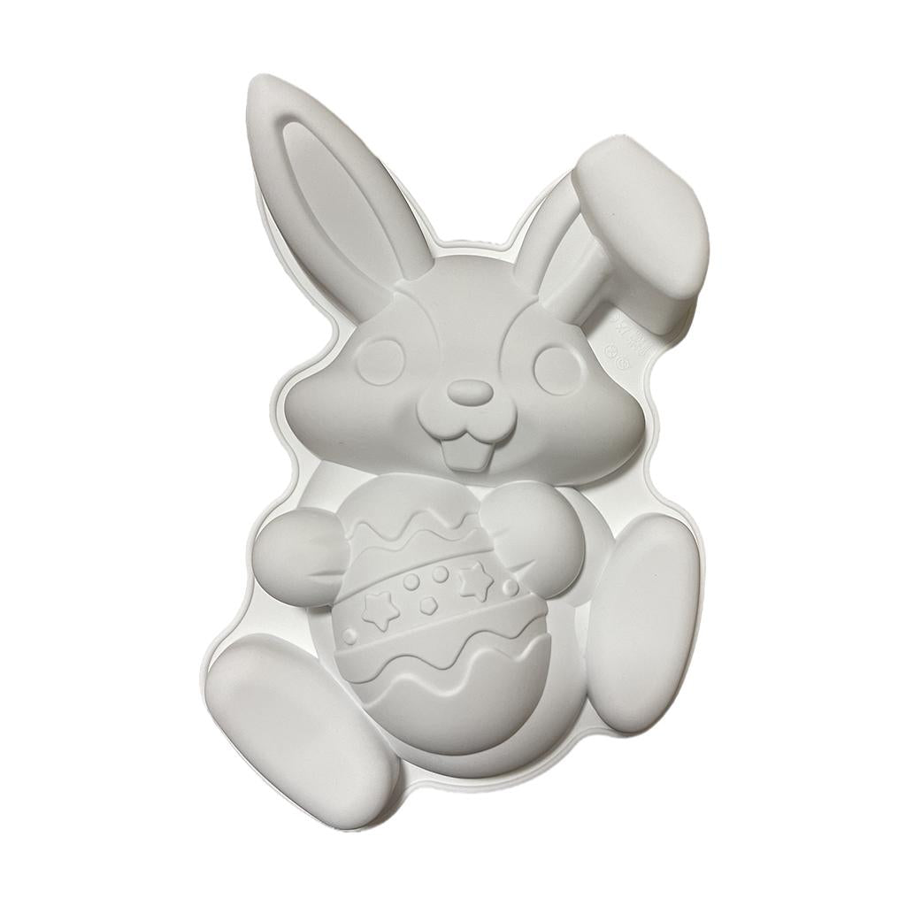 Easter Rabbit Bunny Silicone Cake Mold Mould for Home Bakery Baking Tool