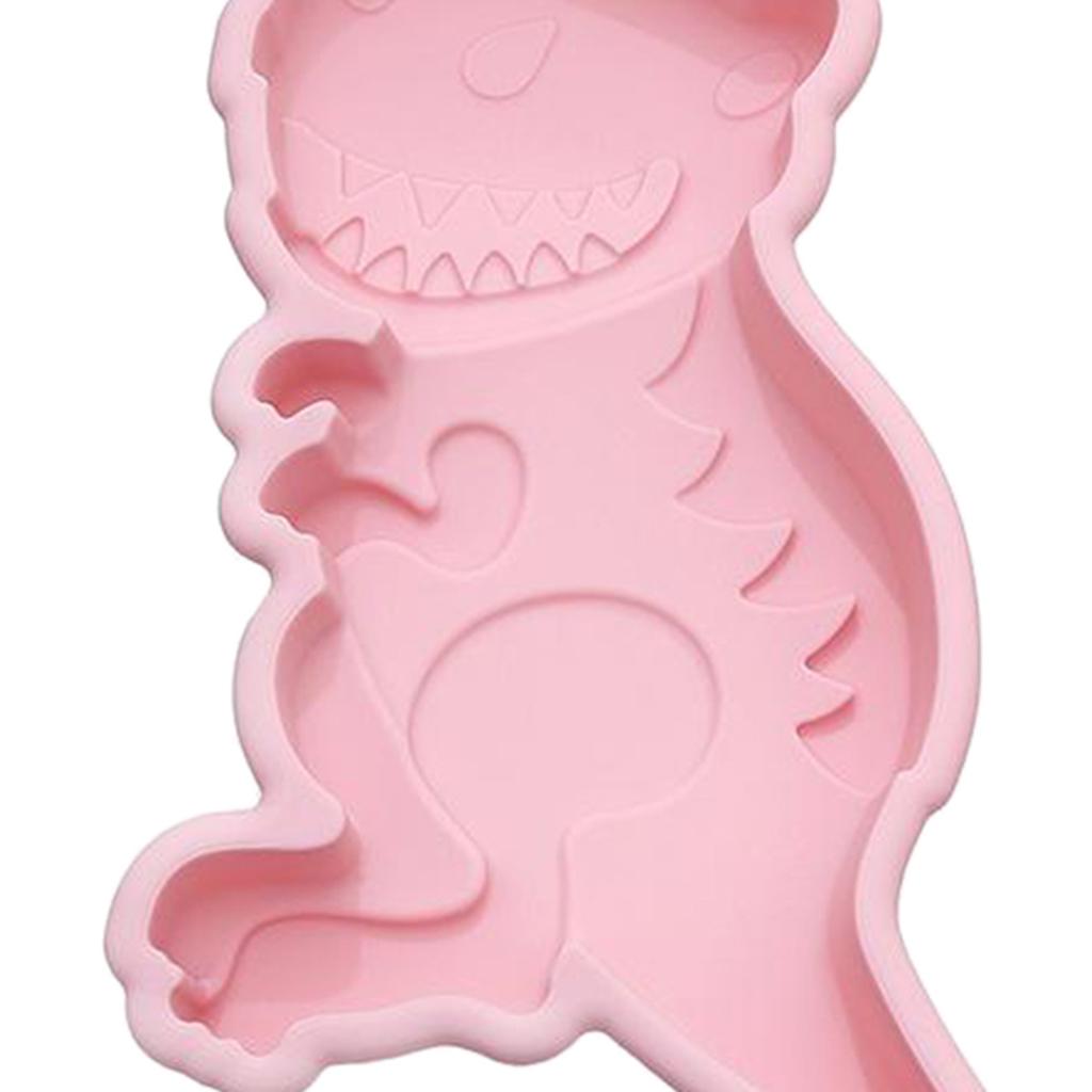Easter Cake Mold Chocolate Candy Mold Fondant Making Tool Dinosaur Pink