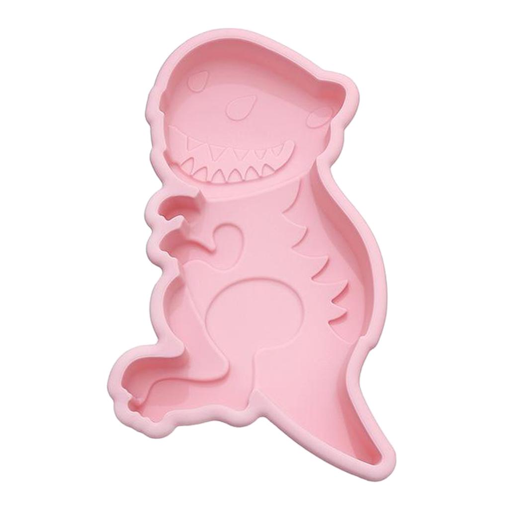 Easter Cake Mold Chocolate Candy Mold Fondant Making Tool Dinosaur Pink