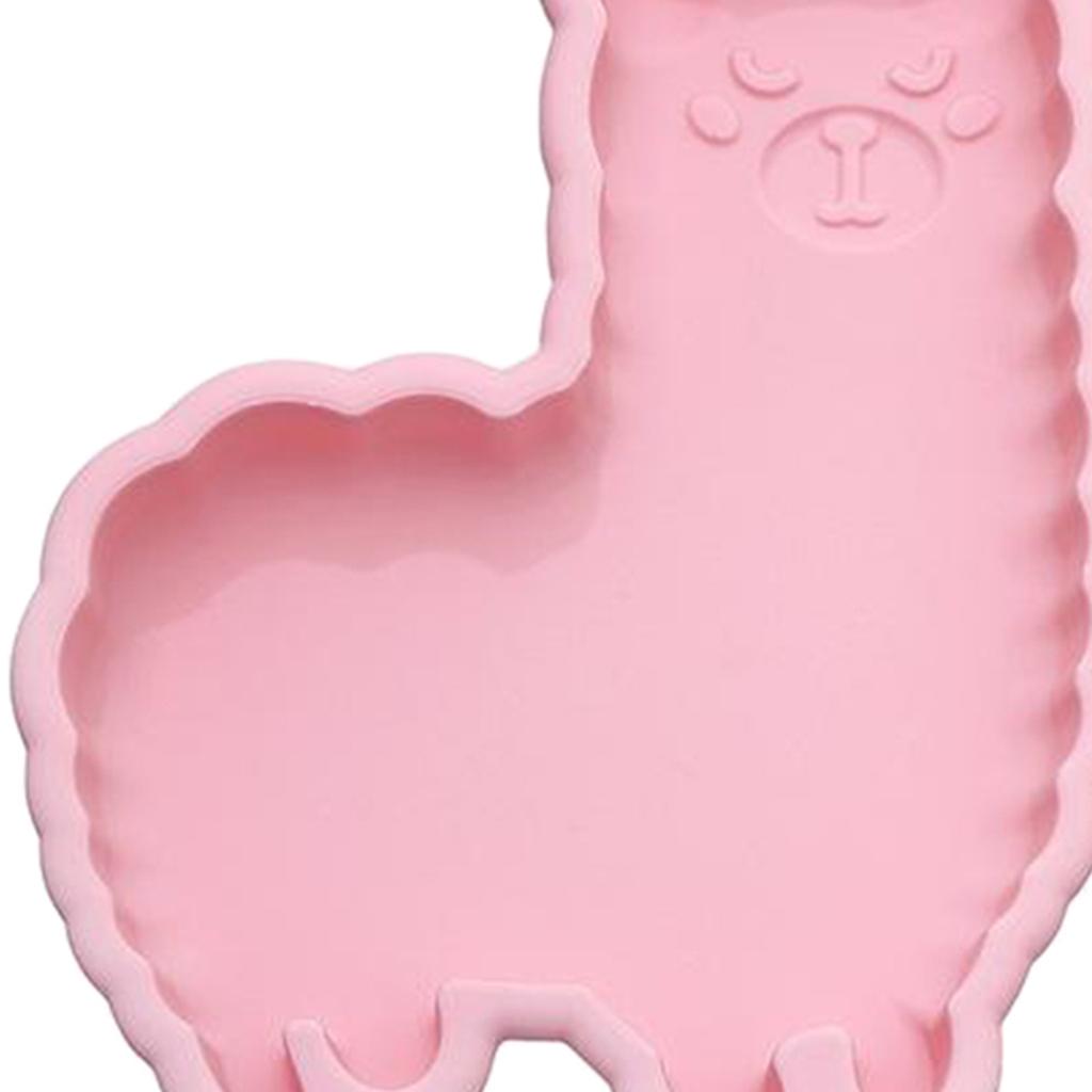 Easter Cake Mold Chocolate Candy Mold Fondant Making Tool Alpaca Pink