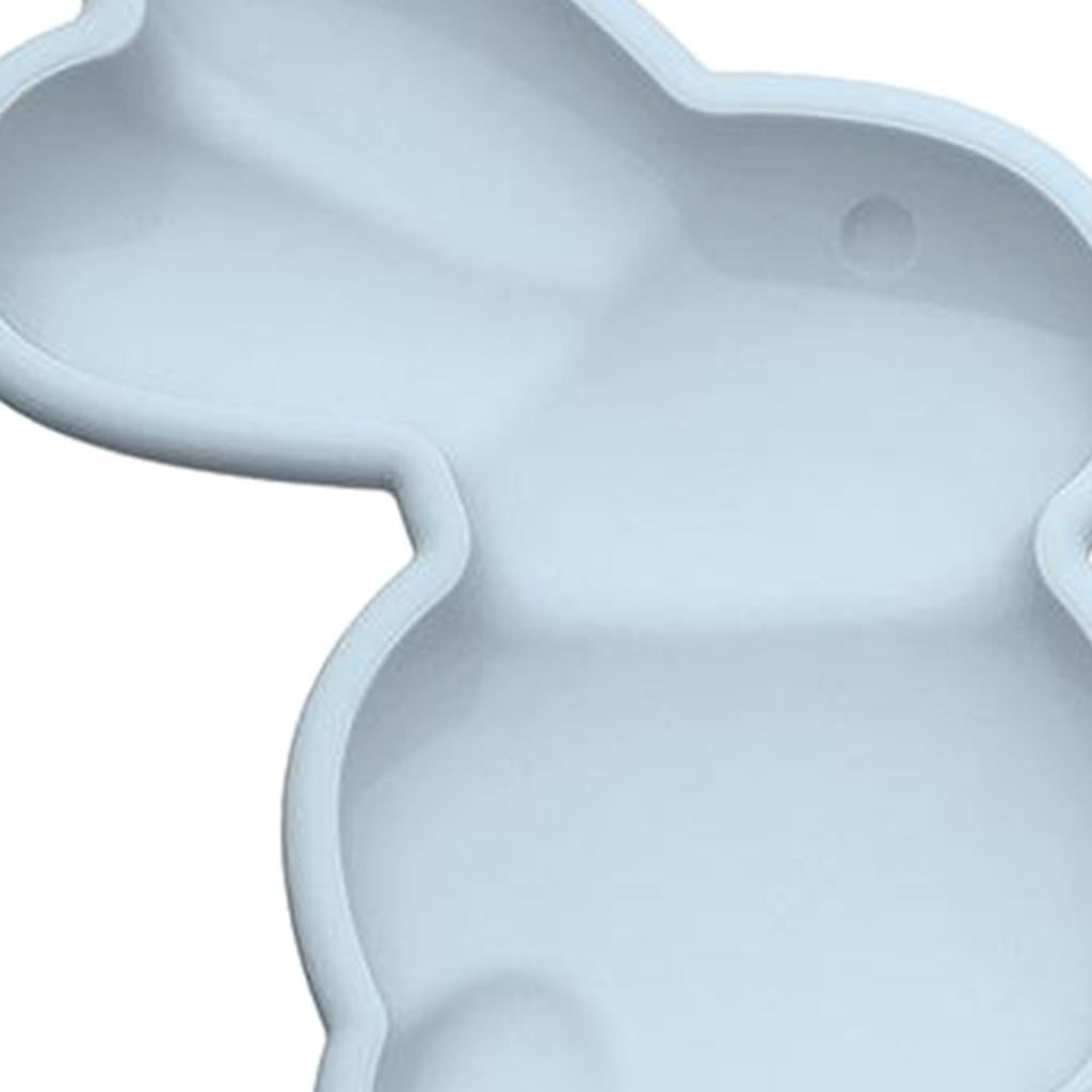 Easter Cake Mold Chocolate Candy Mold Fondant Making Tool Rabbit Blue