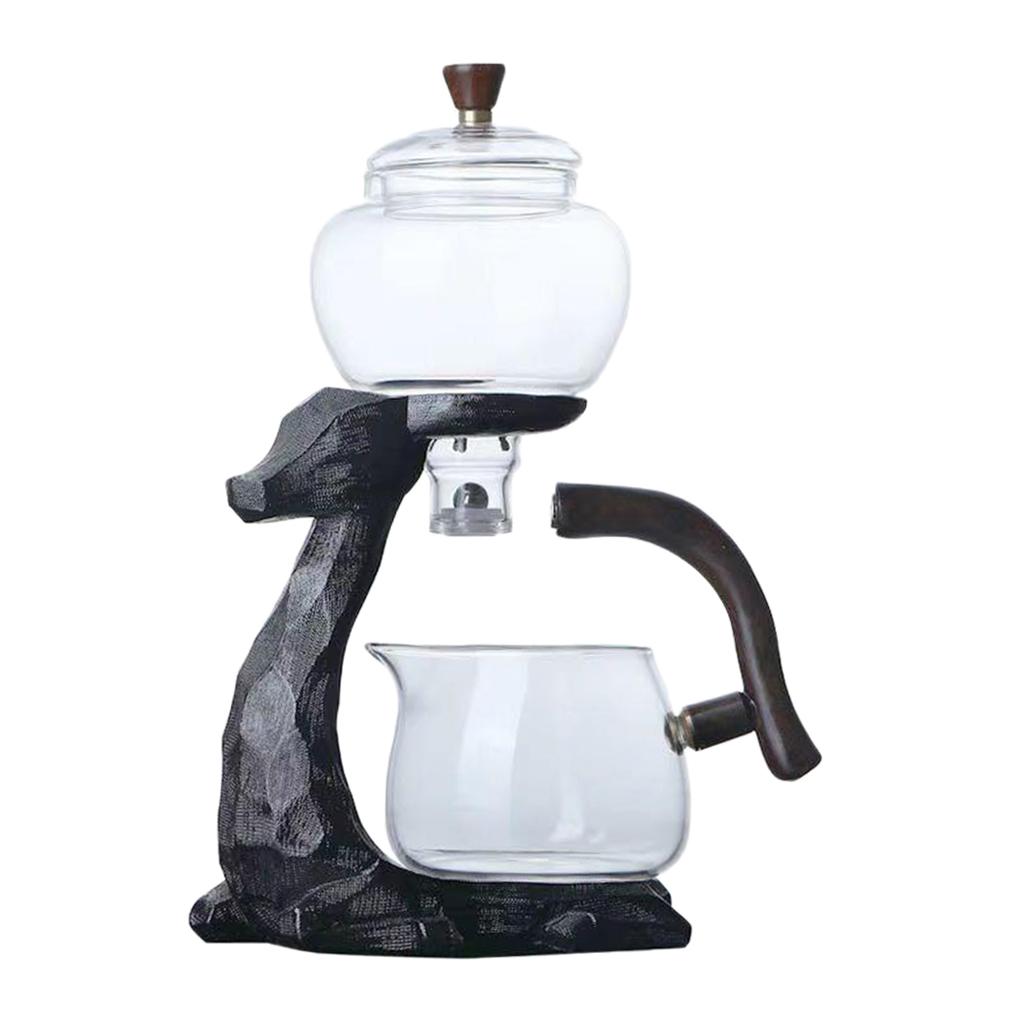 Kungfu Glass Tea Set Magnetic Water Diversion for Kitchen