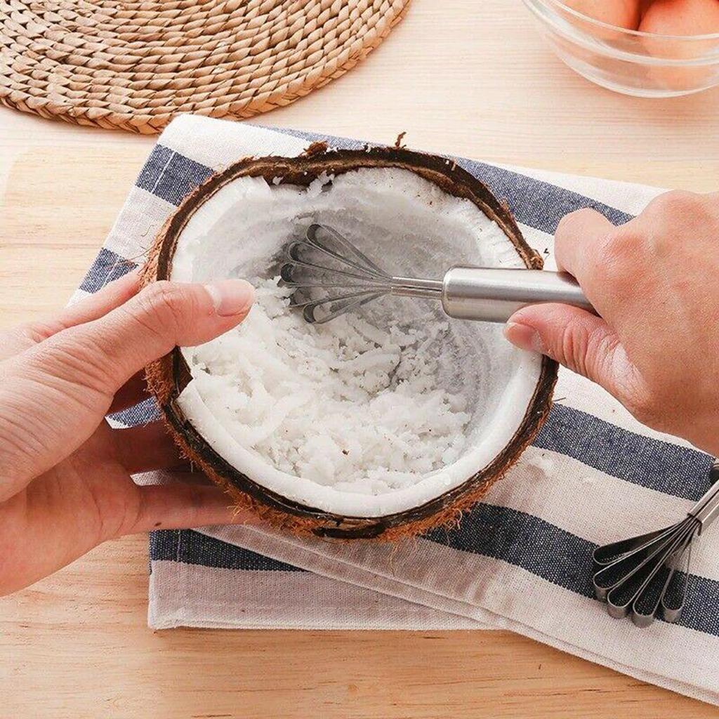 Stainless Steel Coconut Shell Opener Puncher Hammer Kit Kitchen Tool Style 3