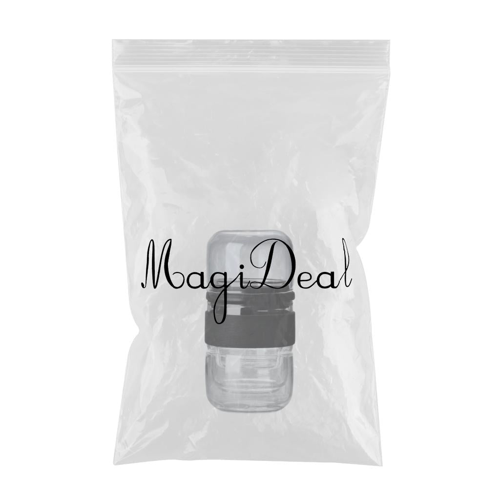 Travel Tea Set Glass Portable Teapot Teacup Set for Home Office Gifts Black