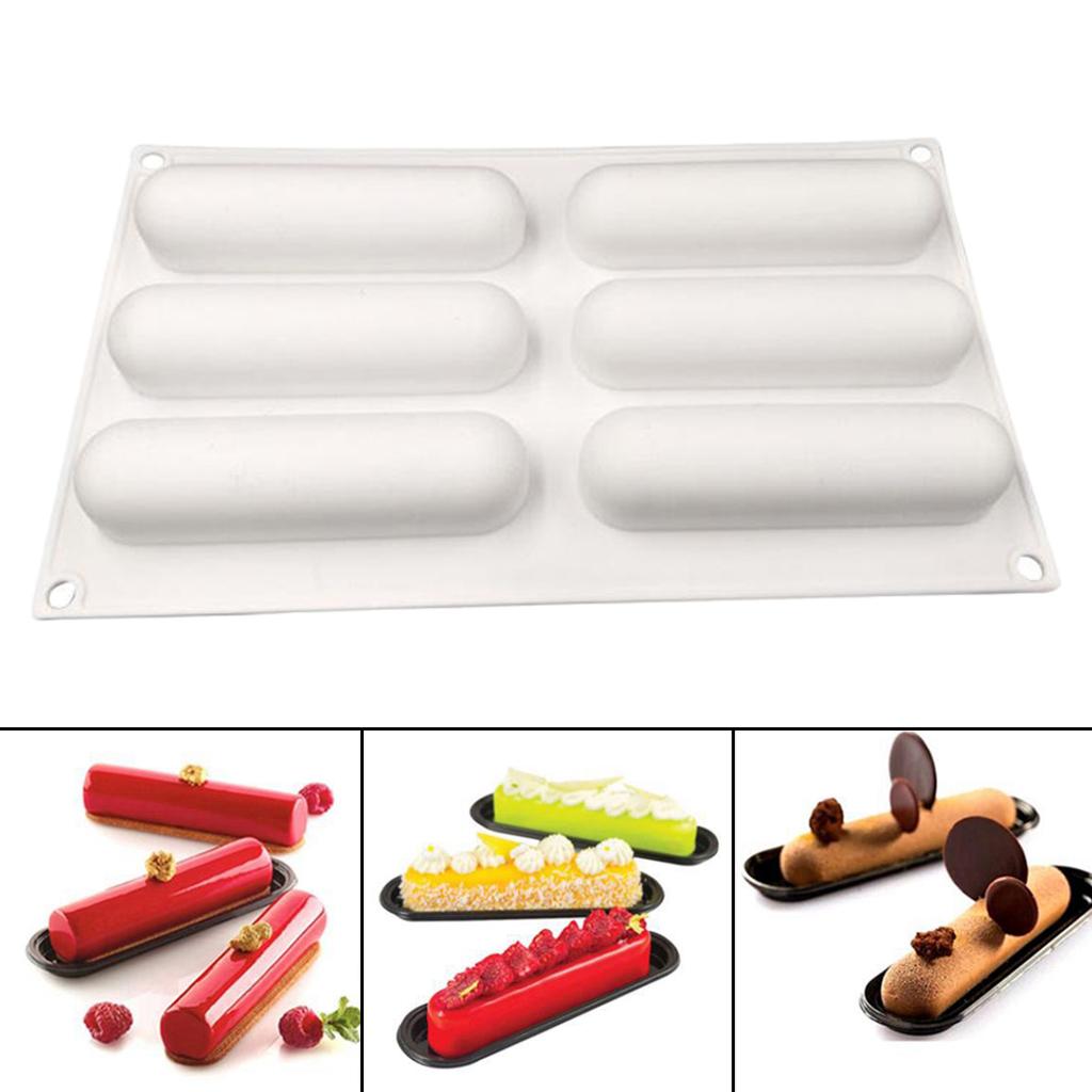 Long Strip Silicone Mold Mousse Baking Mould For DIY Cake Dessert Chocolate
