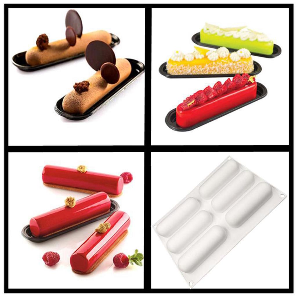 Long Strip Silicone Mold Mousse Baking Mould For DIY Cake Dessert Chocolate