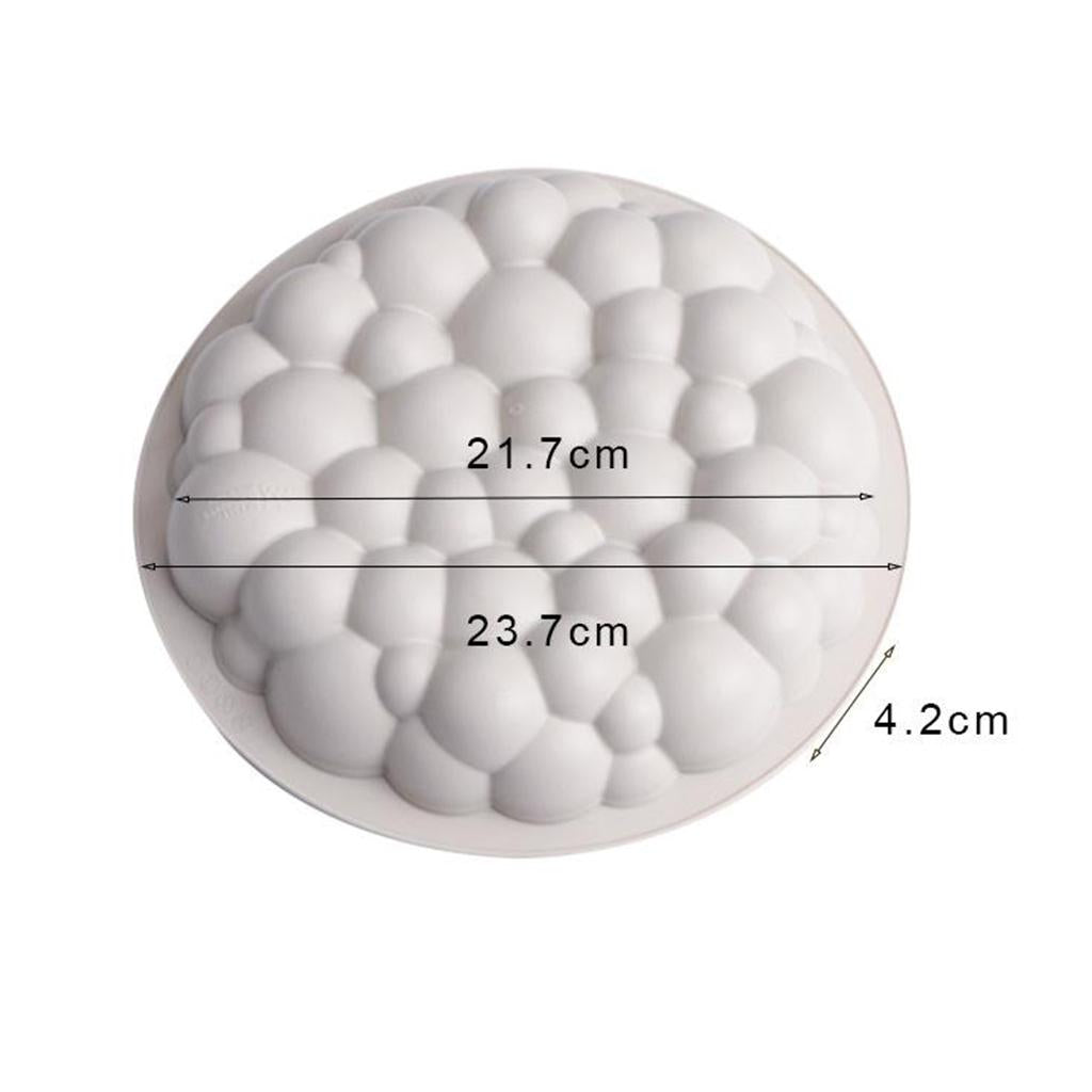 Non-stick Bubble Silicone Mold Mousse Brownie Chocolate 3D Cake Mould Tray