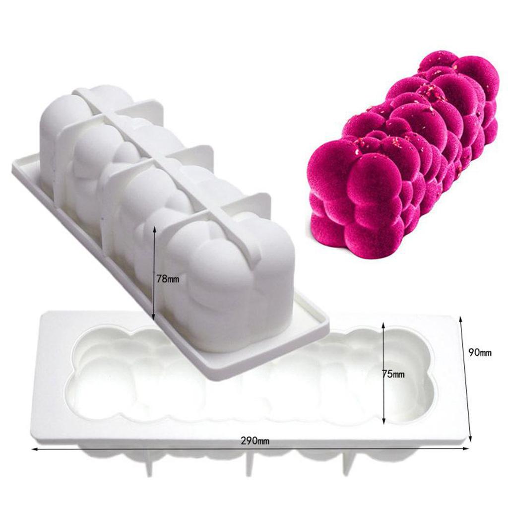 Non-stick Silicone Mold Mousse Baking Mould For DIY Cake Dessert Chocolate