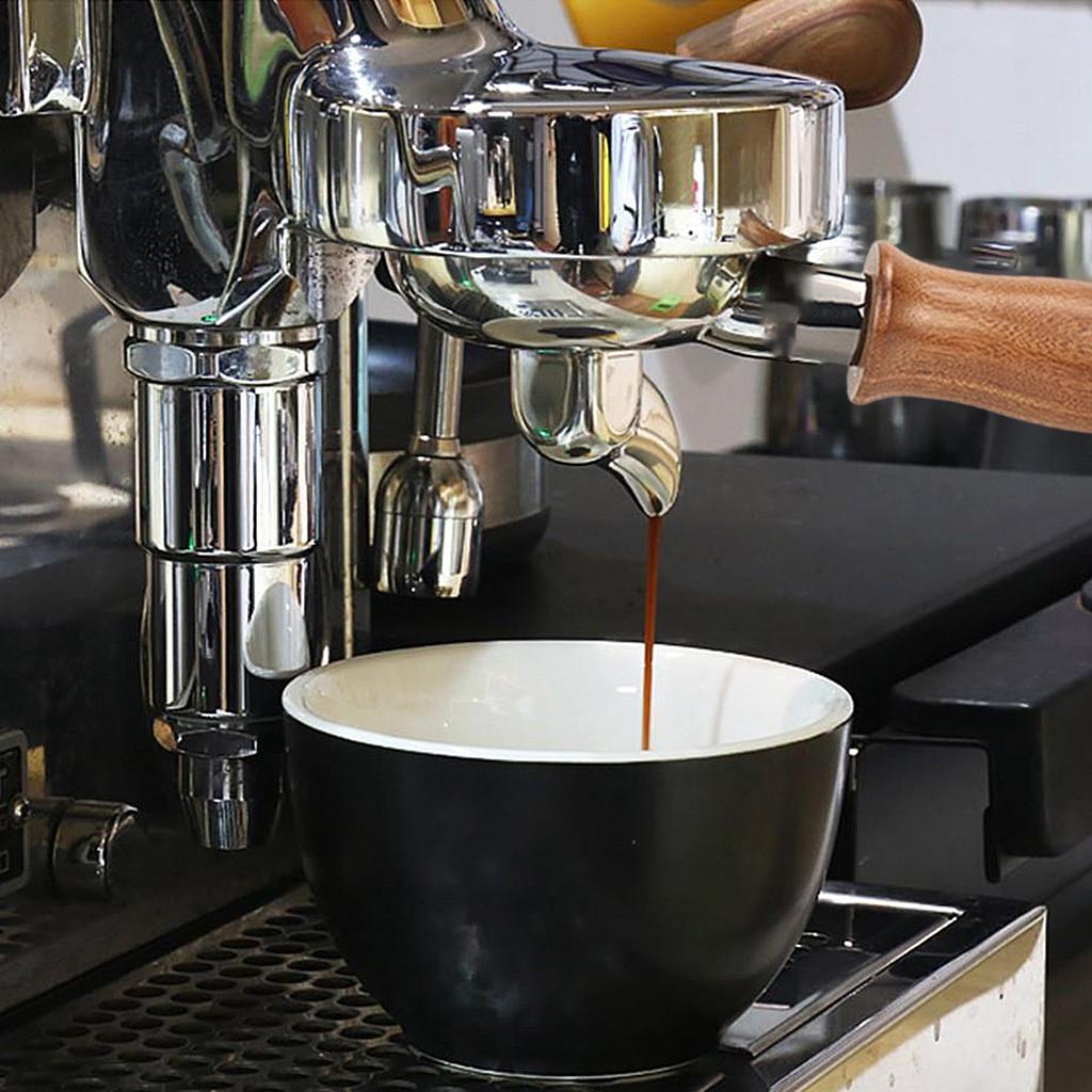 58mm Portafilter with Spout for Expobar E61 Coffee Machine, Stainless Steel Single Spout B