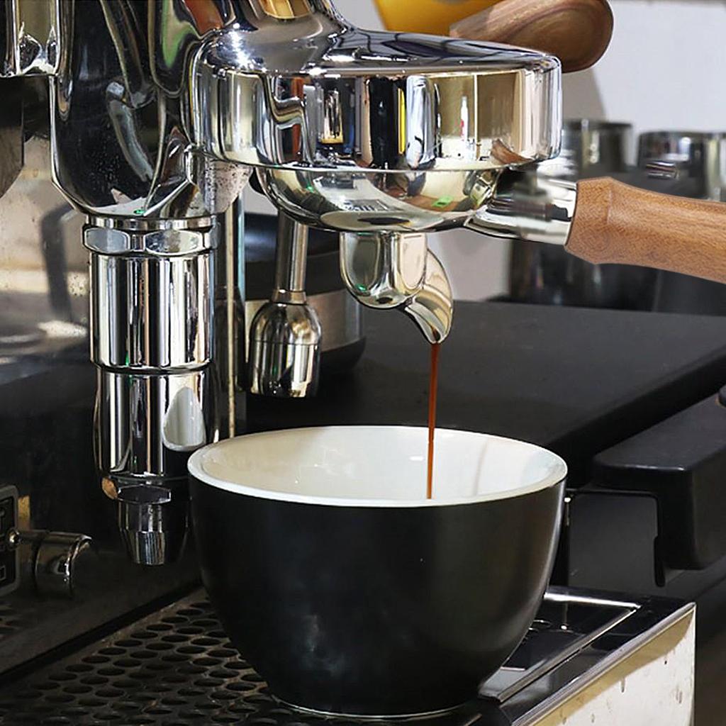 58mm Portafilter with Spout for Expobar E61 Coffee Machine, Stainless Steel Single Spout C