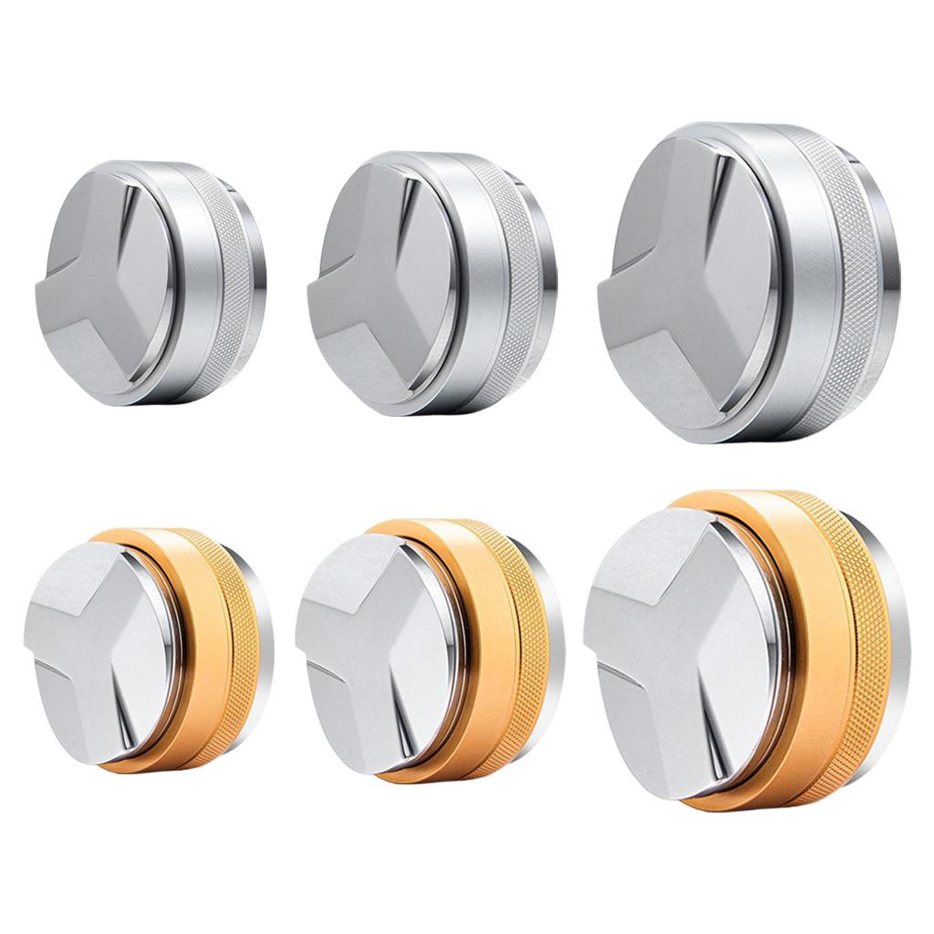 Coffee Distributor Leveler Tool Coffee Tamper Coffee Leveler  Silver 51mm