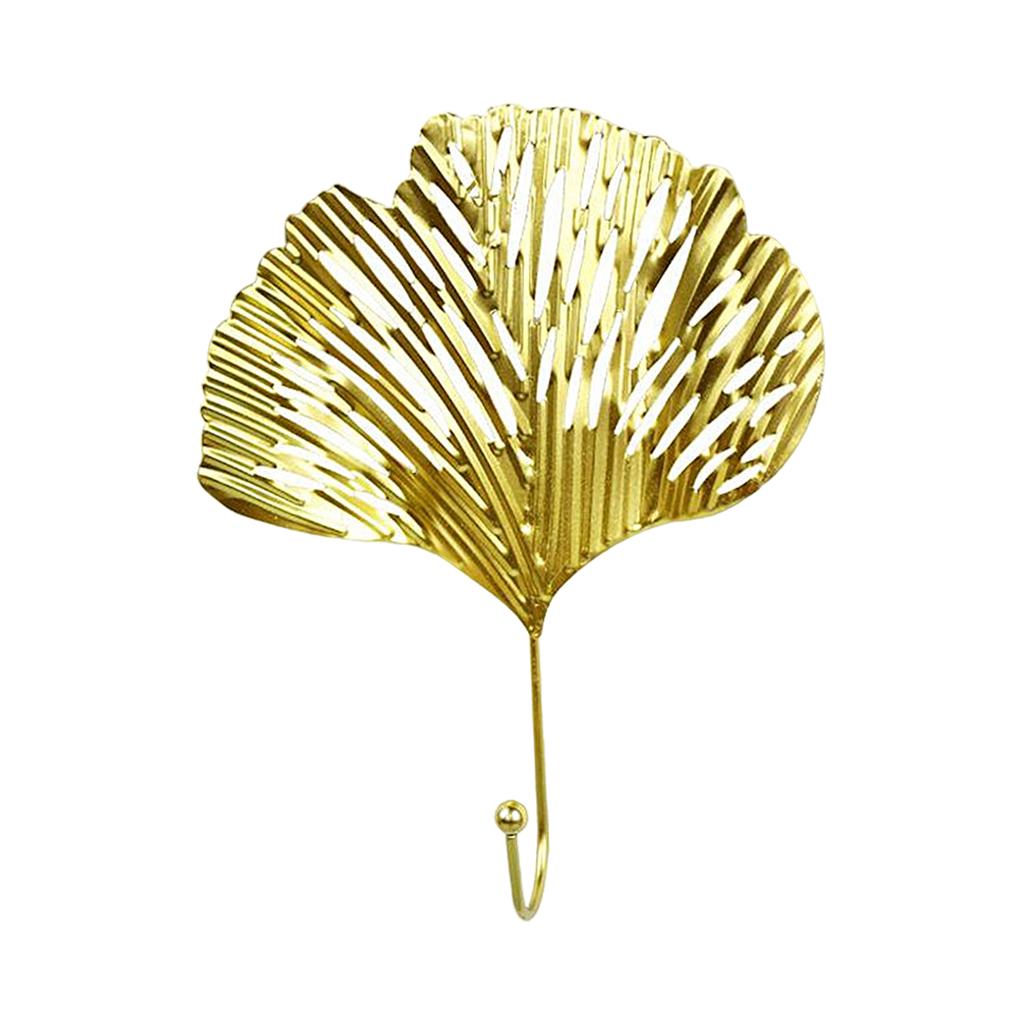 Leaf Shape Hook Door Wall Wardrobe Clothes Bag Key Hanger Home Decor Style 2