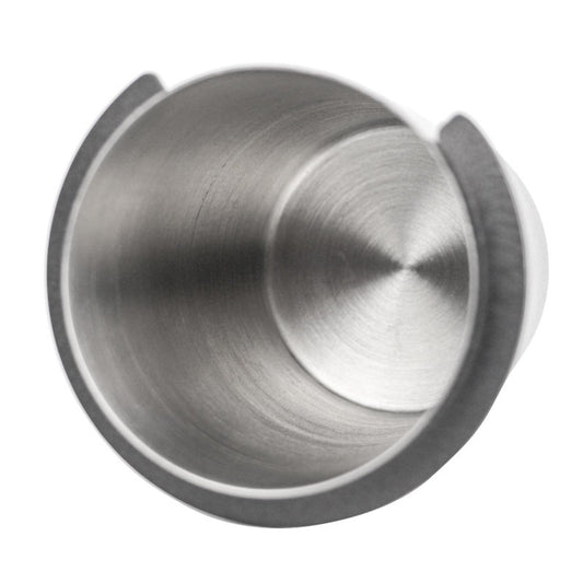 Utility Coffee Dosing Cup Sniffing Mug Fit For 51mm Espresso Machine Silver