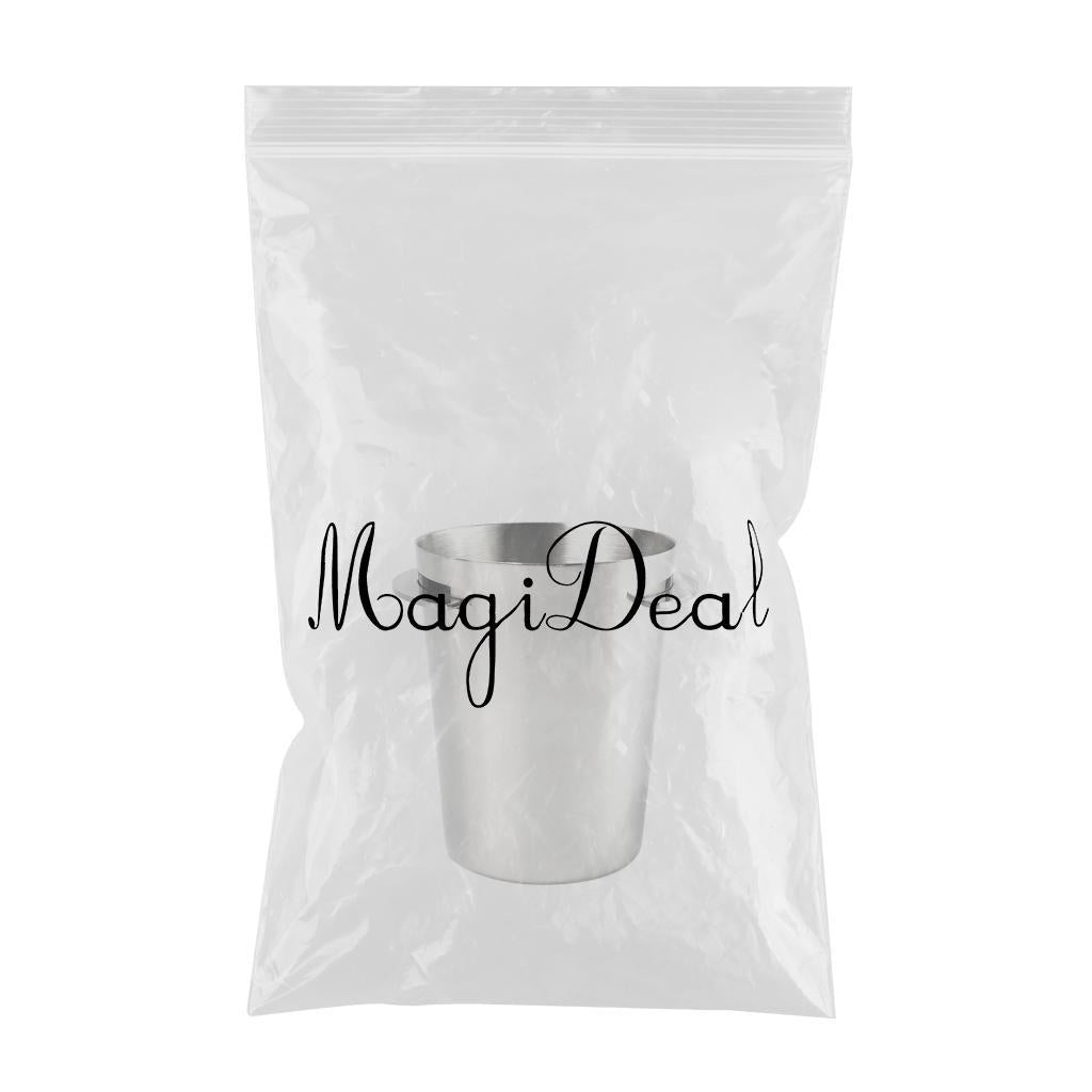 Utility Coffee Dosing Cup Sniffing Mug Fit For 51mm Espresso Machine Silver