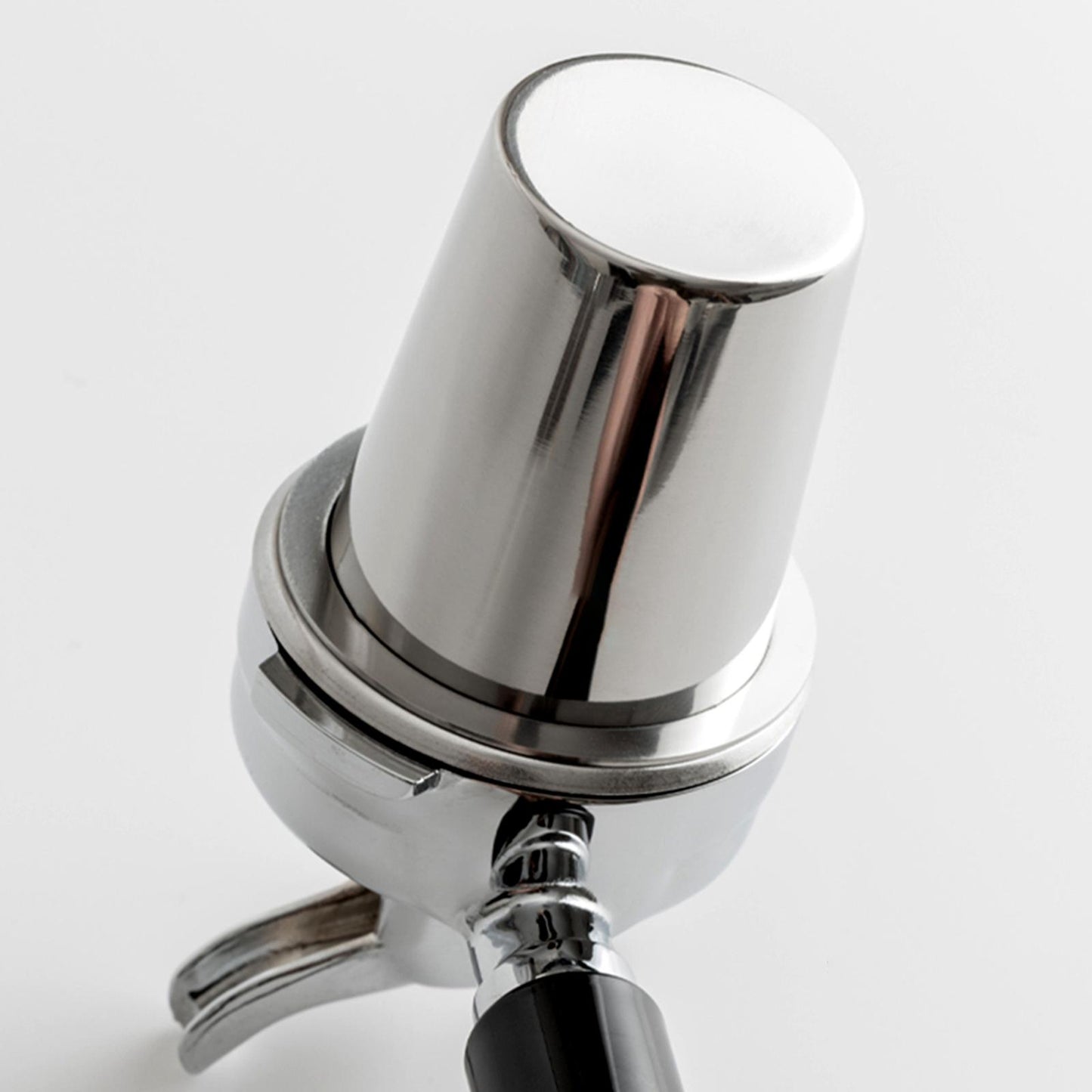 Utility Coffee Dosing Cup Sniffing Mug Fit For 51mm Espresso Machine Silver