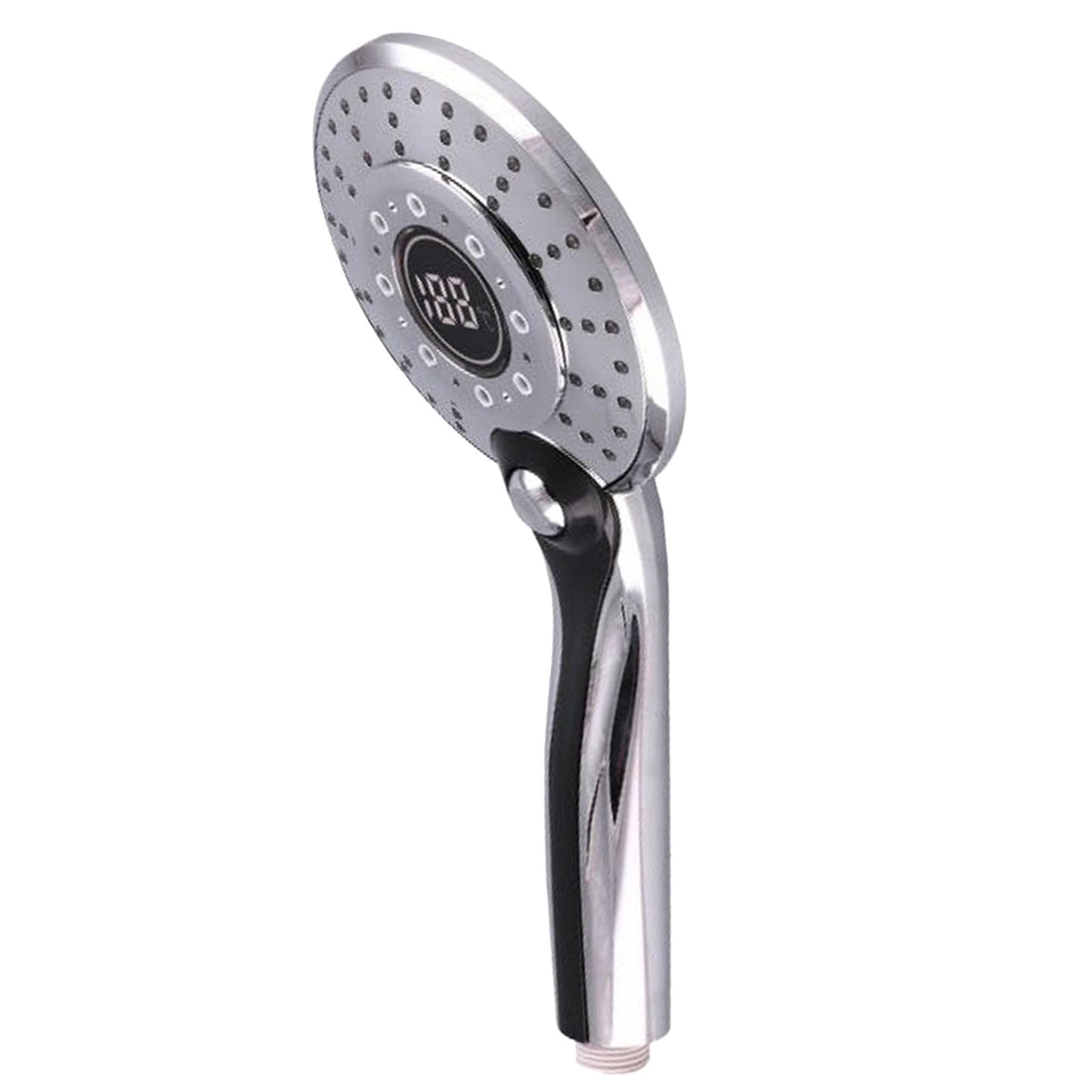 Handheld LED Shower Head Temperature Control Bathroom Sprayer Shower Style B