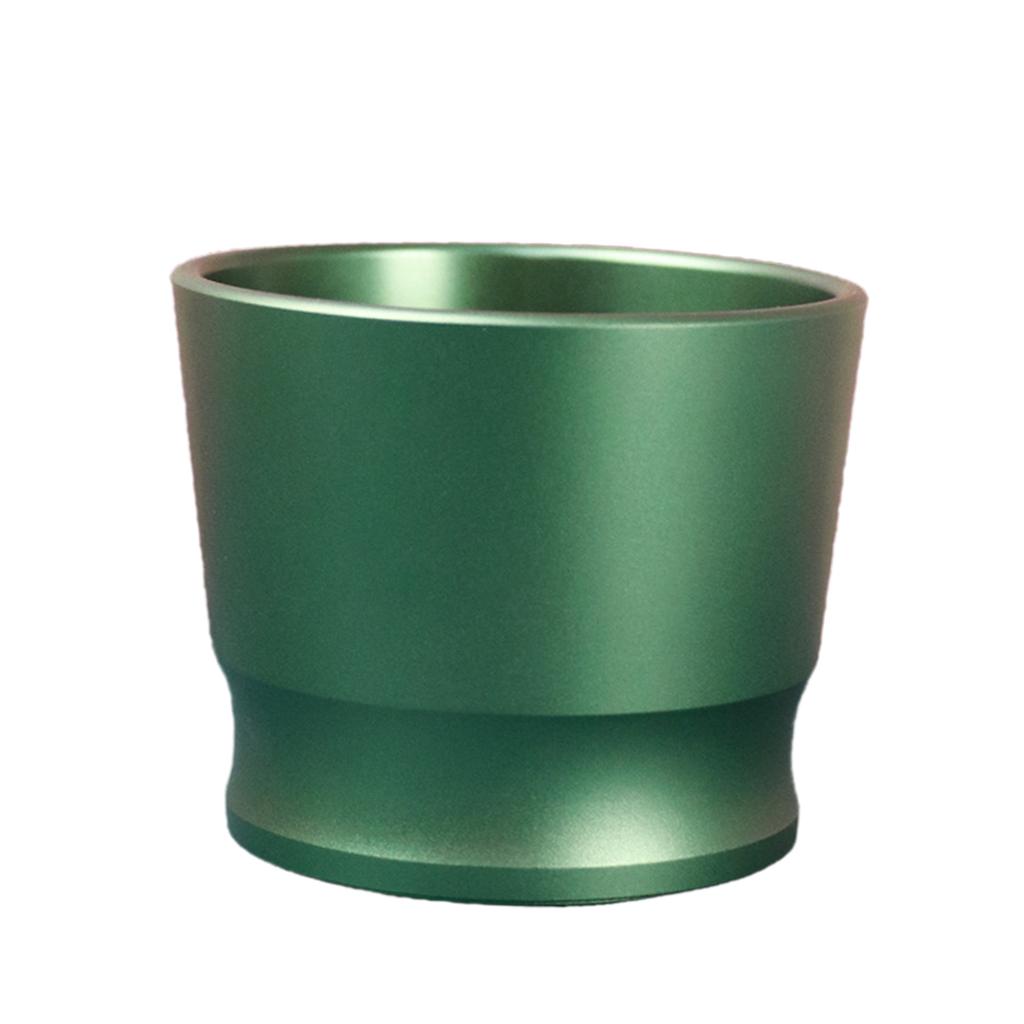 Coffee Dosing Ring Powder Receiver Cup For Espresso Machine Durable Green