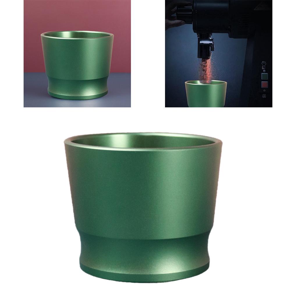 Coffee Dosing Ring Powder Receiver Cup For Espresso Machine Durable Green