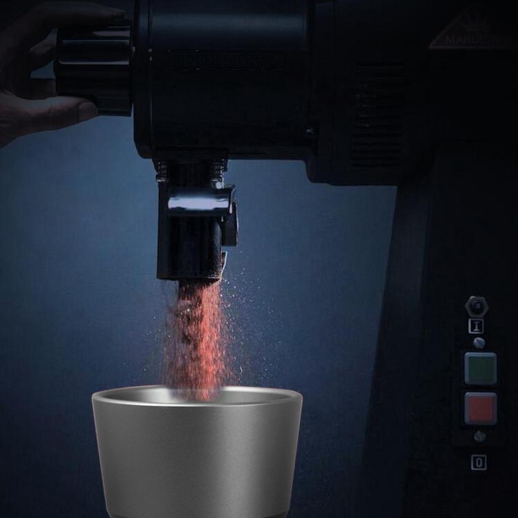 Coffee Dosing Ring Powder Receiver Cup For Espresso Machine Durable Gray