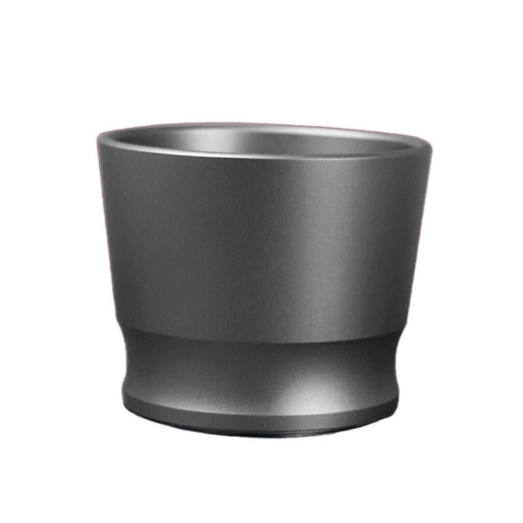 Coffee Dosing Ring Powder Receiver Cup For Espresso Machine Durable Gray