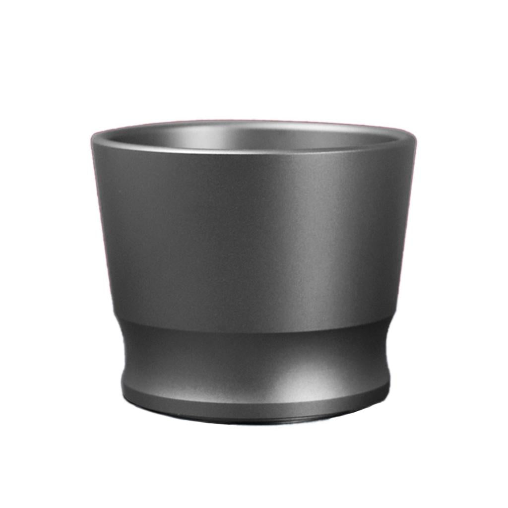 Coffee Dosing Ring Powder Receiver Cup For Espresso Machine Durable Gray