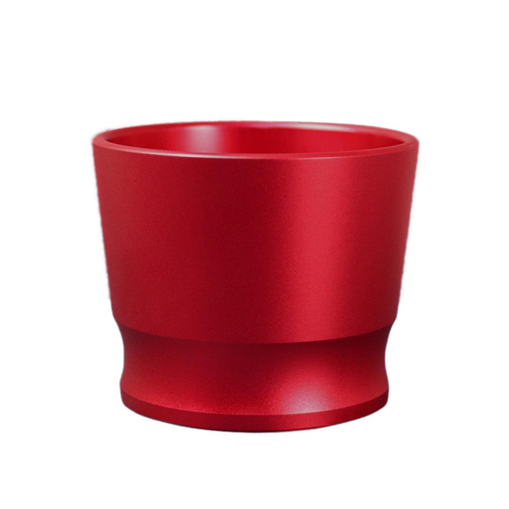 Coffee Dosing Ring Powder Receiver Cup For Espresso Machine Durable Red