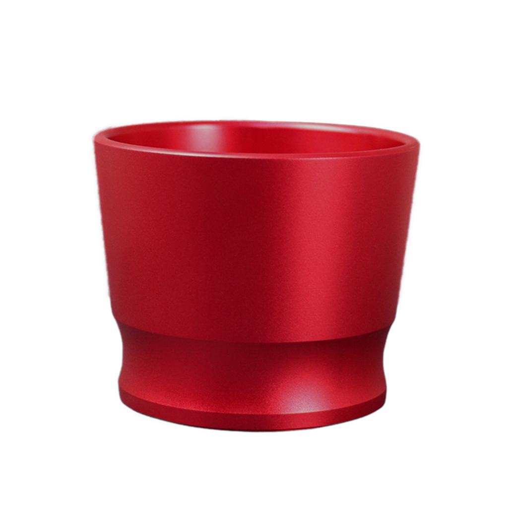 Coffee Dosing Ring Powder Receiver Cup For Espresso Machine Durable Red
