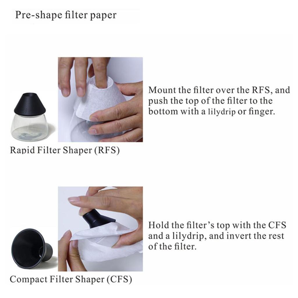 Ceramic Reusable Coffee Dripper Transformer Brewer Filter Cup Style 1