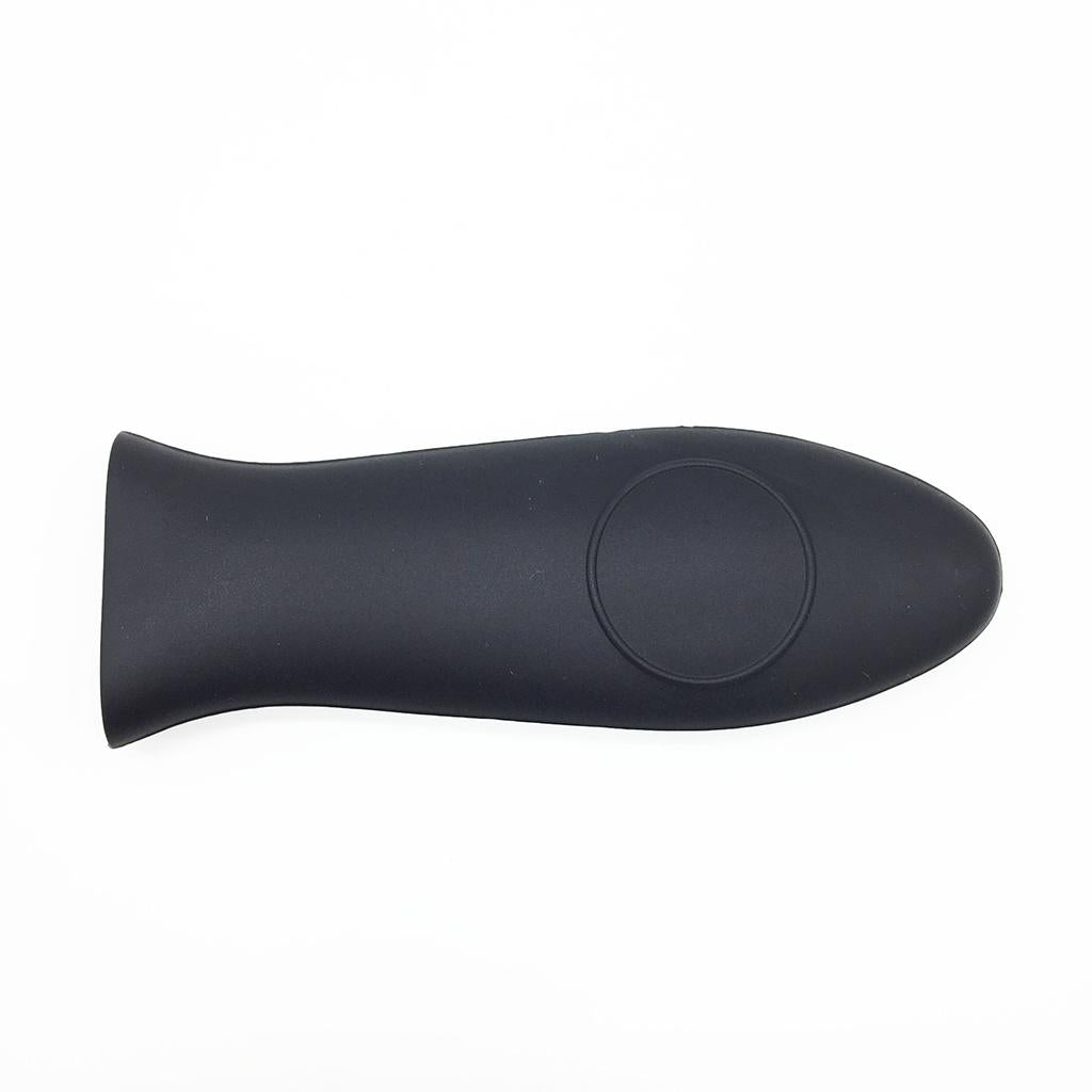 Heat-Resistance Silicone Pan Handle Holder Cover Grip Kitchen 5pcs black