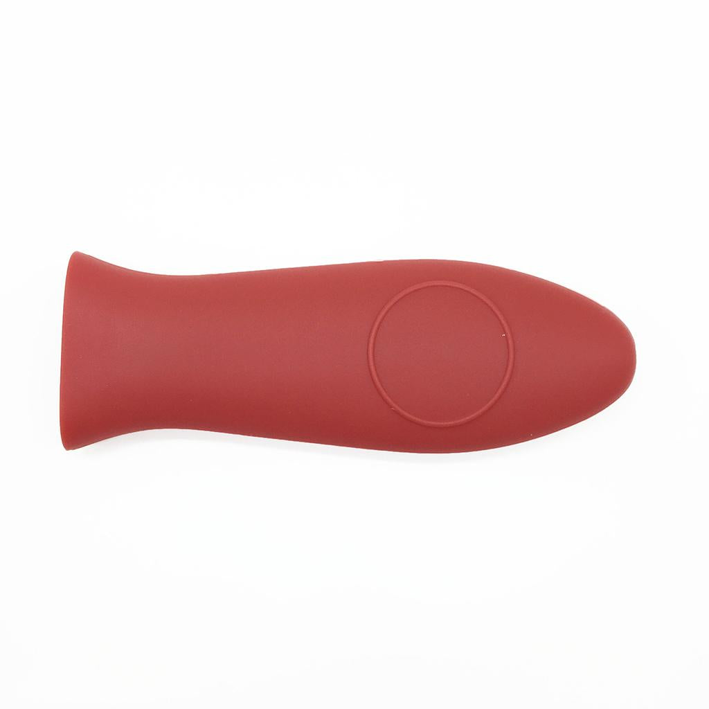 Heat-Resistance Silicone Pan Handle Holder Cover Grip Kitchen 7pcs red