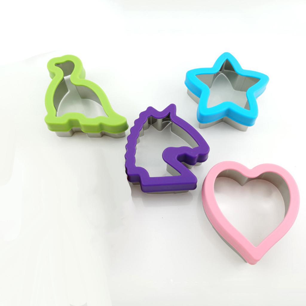 Nonstick Cookies Cutter Paste Pastry Baking Mold Heart Shape Pink