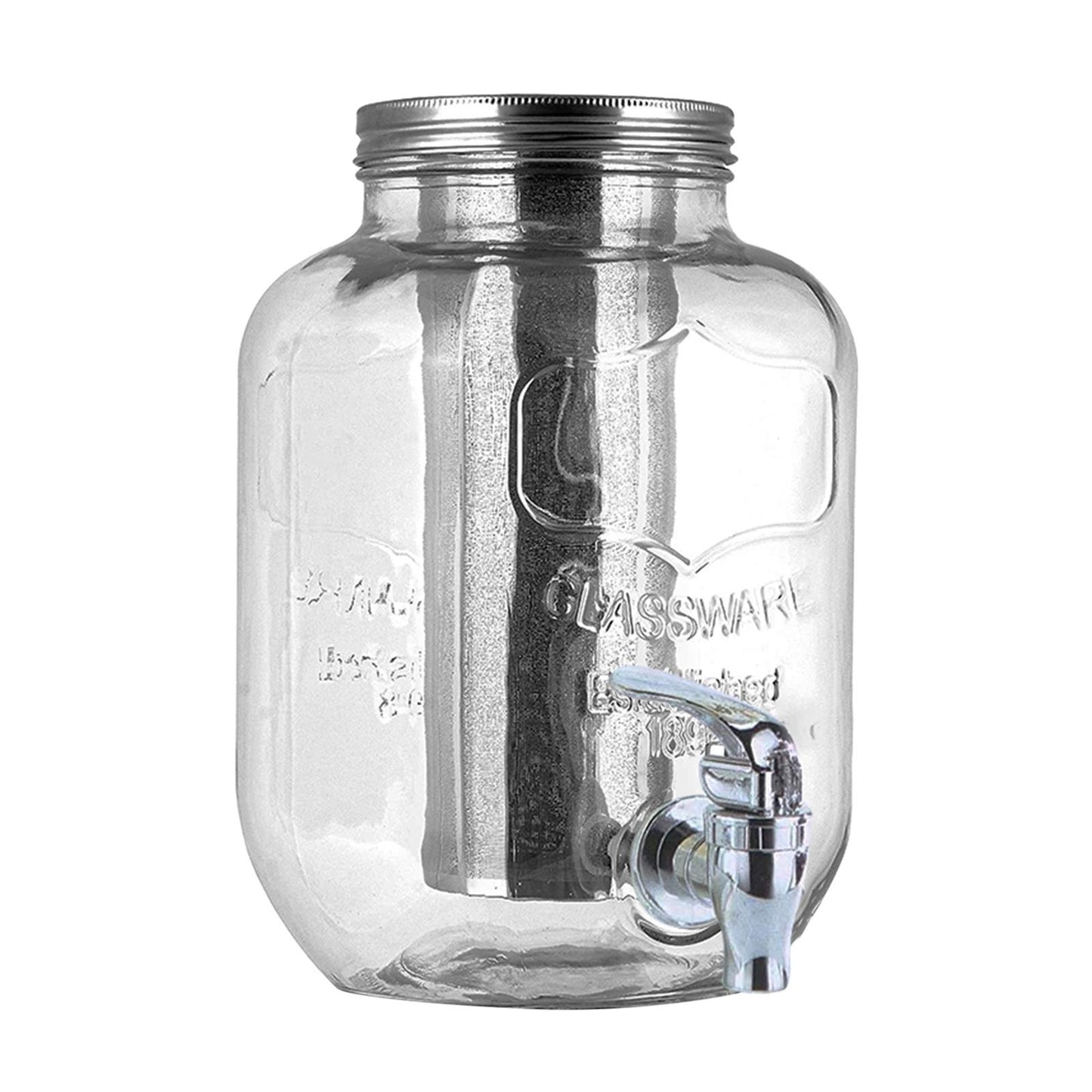 Drinks Dispenser Clear with Lid Juice Dispenser for Kitchen Accessories ABS Head
