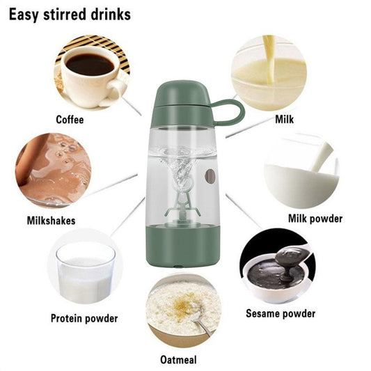 Electric Shaker Bottle Mixer Cup Shaker Cups Stir Meal Replacement Powder