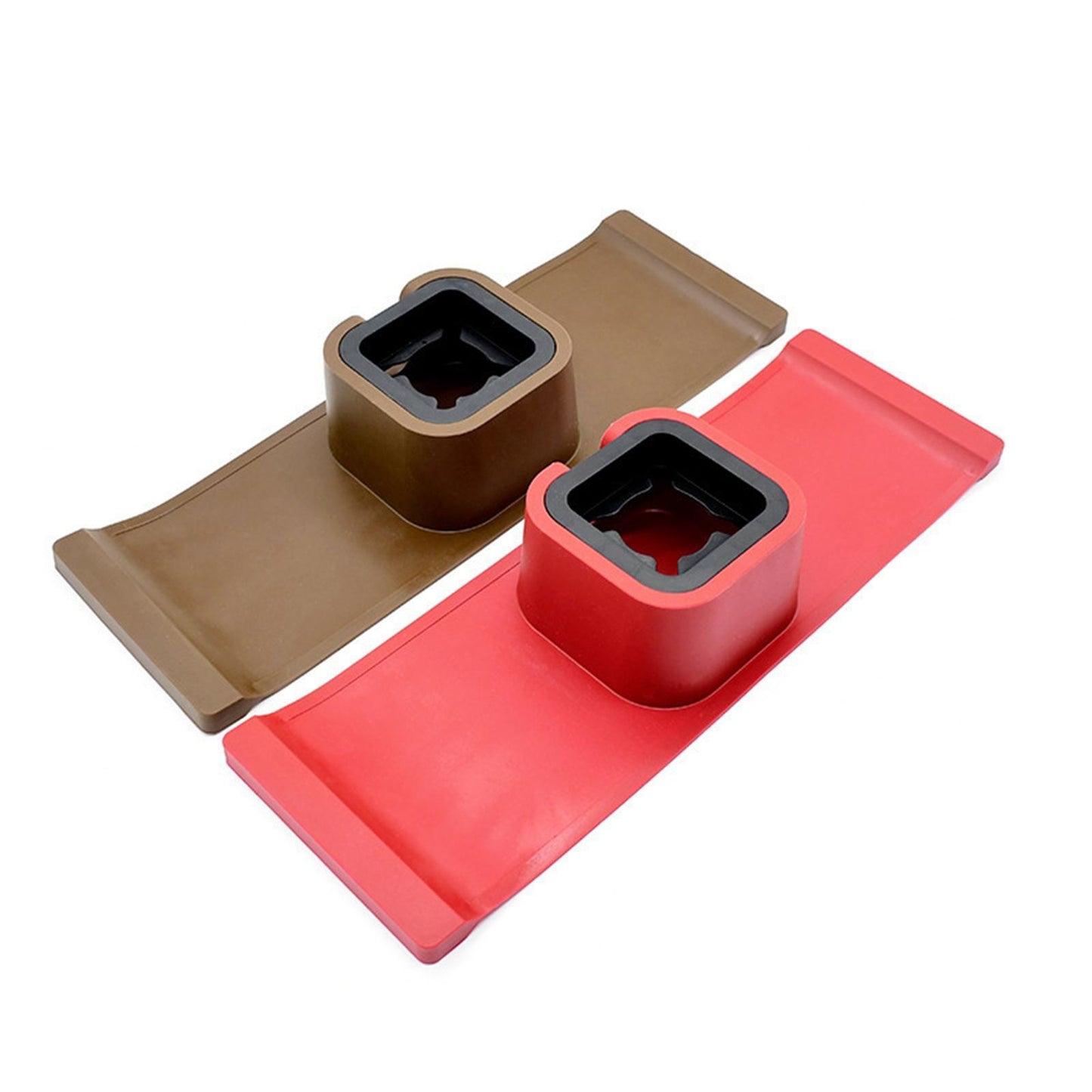 Sofa Arm Rest Coaster Armchair Tray Drink Snack Holder and Ashtray Grey