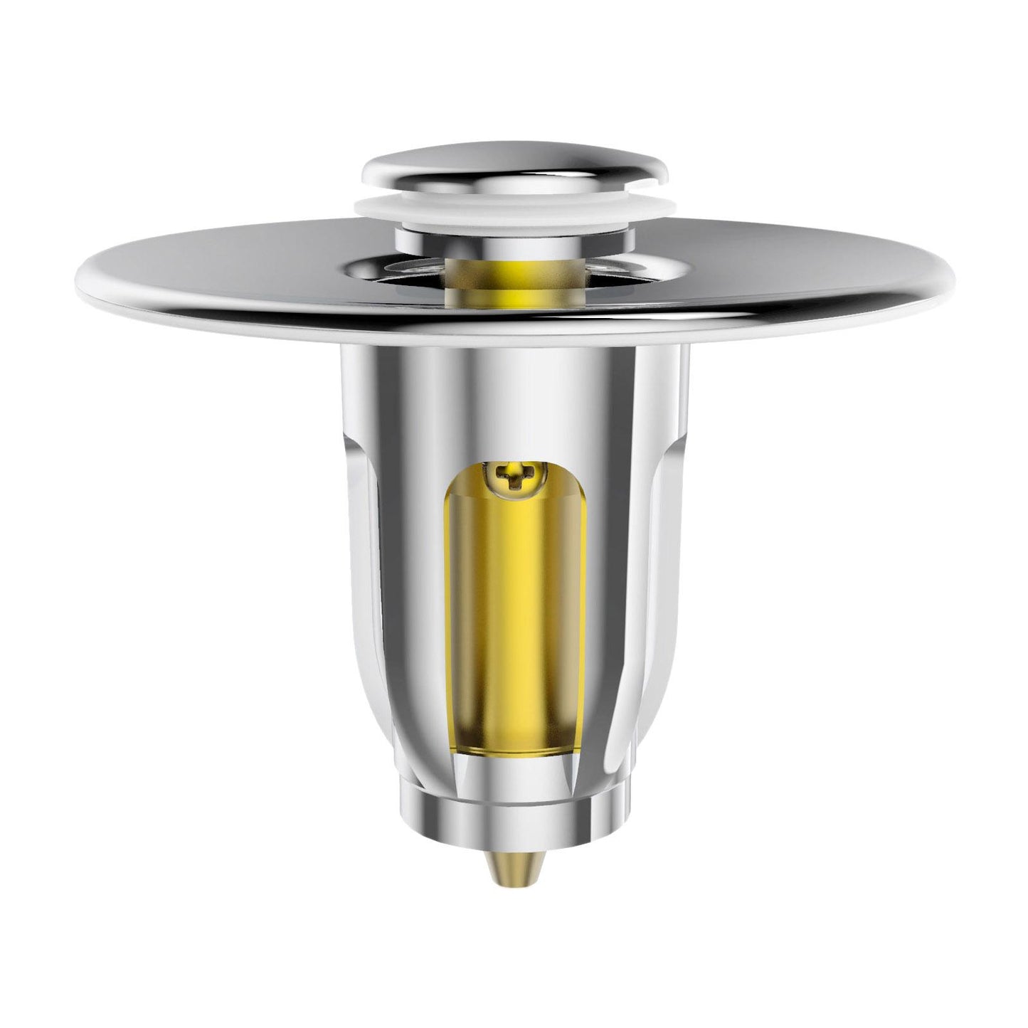 Bounce Drain Filter Anti-Explosion Upgraded Brass for Bathtub Vanity Sink