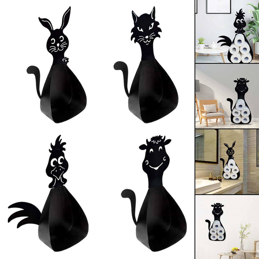 Cute Animal Figure Statue Toilet Paper Holder Office Ornament  Chick
