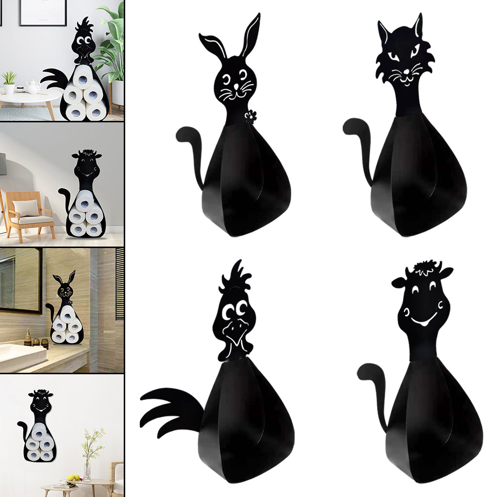 Cute Animal Figure Statue Toilet Paper Holder Office Ornament  Chick