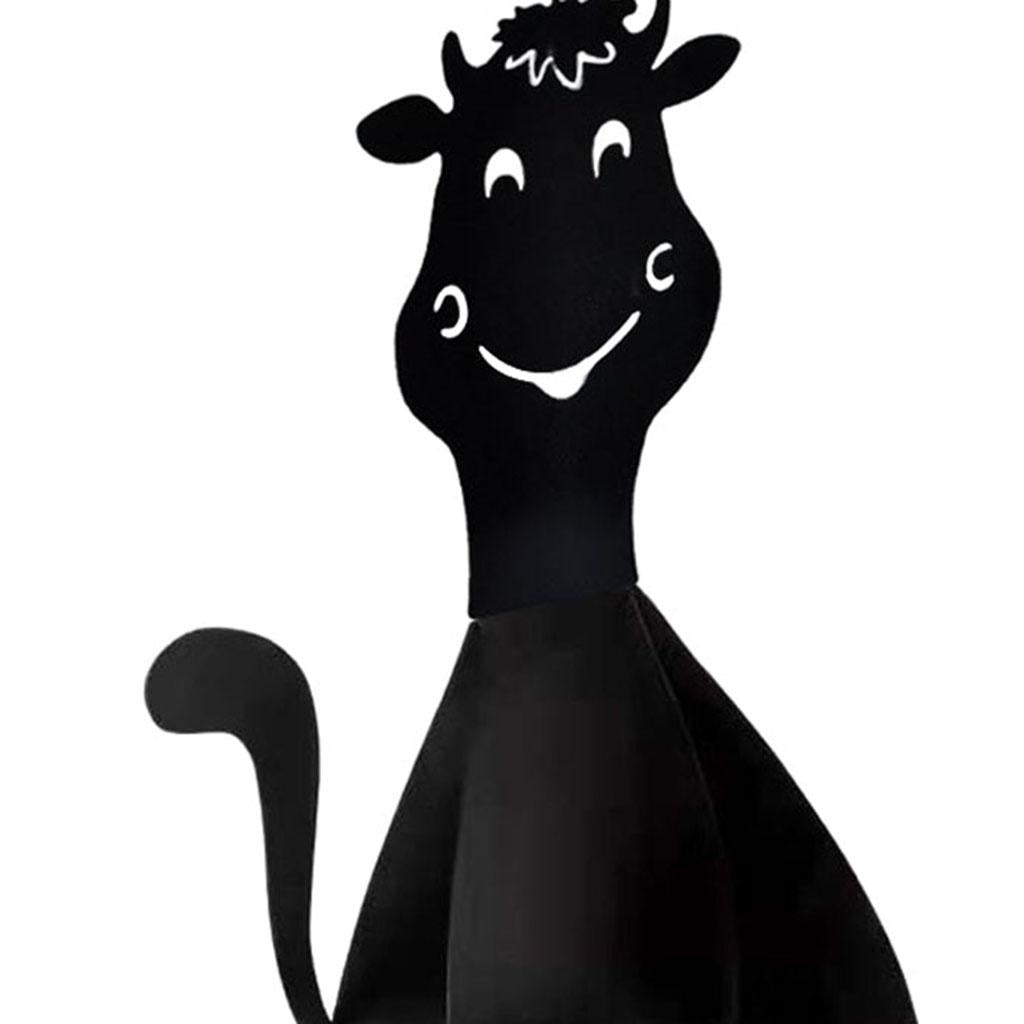 Cute Animal Figure Statue Toilet Paper Holder Office Ornament  Cow