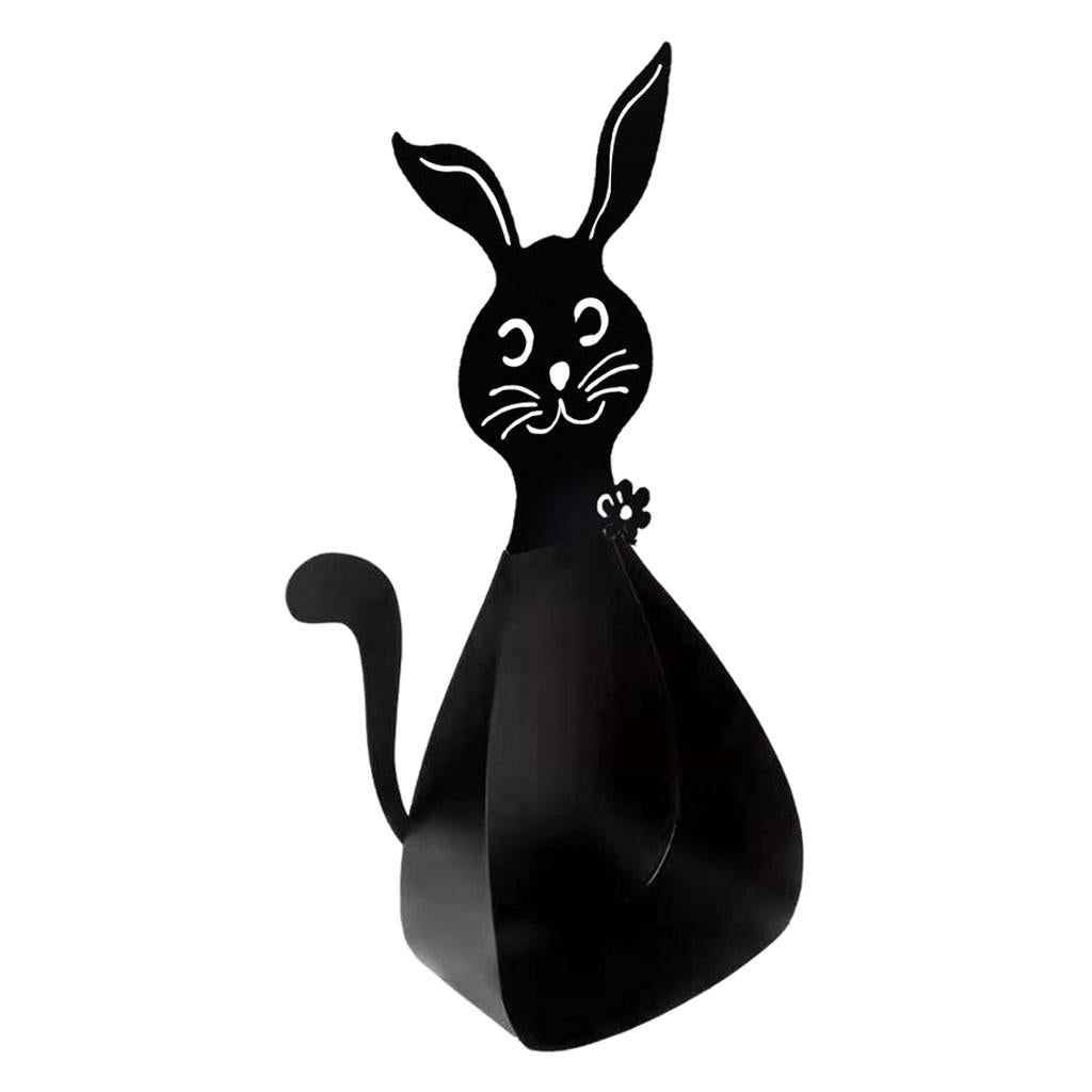 Cute Animal Figure Statue Toilet Paper Holder Office Ornament  Rabbit