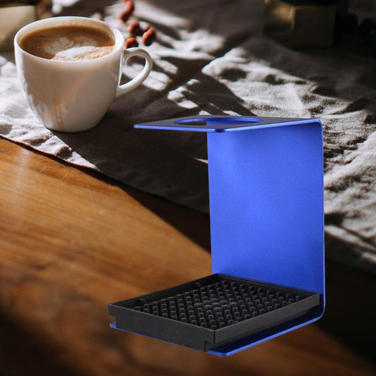 Metal Pour Over Manual Tea Coffee Drip Cup Bracket Rack Accessories Blue