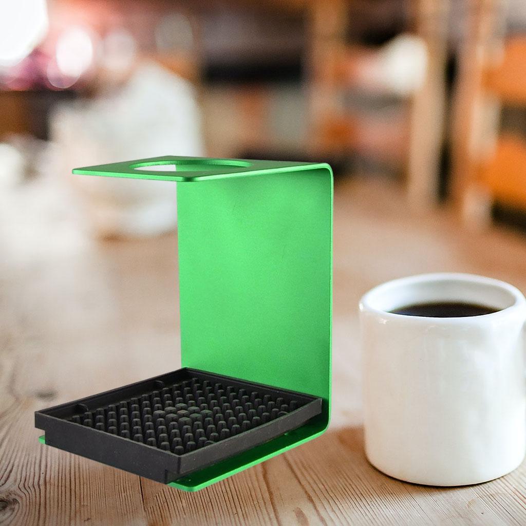 Metal Pour Over Manual Tea Coffee Drip Cup Bracket Rack Accessories Green