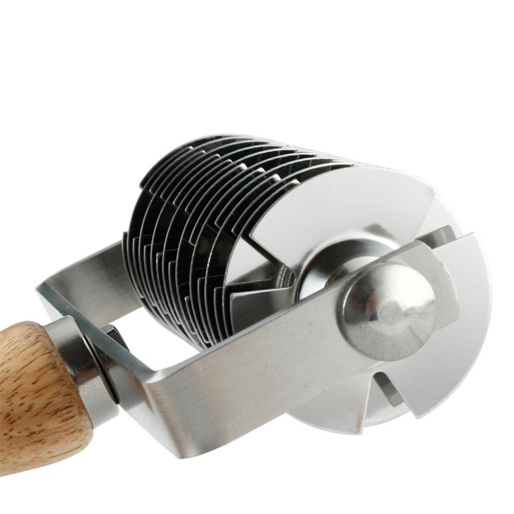 Stainless Steel Wheel Pizza Roller Hob Kitchen Baking Utensils for Cookie