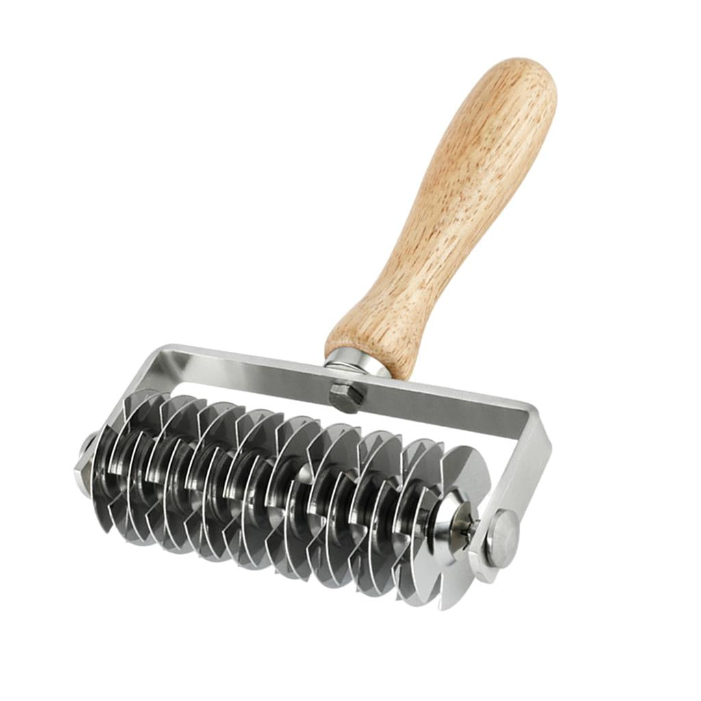 Stainless Steel Wheel Pizza Roller Hob Kitchen Baking Utensils for Cookie