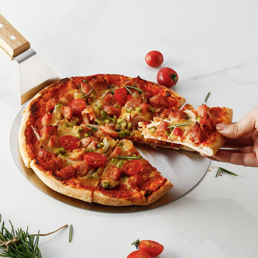 Premium Pizza Peel Paddle with Long Handle Pastry Pizza Oven Tool Oven Accs